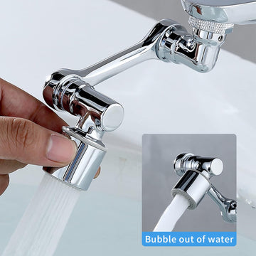 1080° Rotating Faucet Extender | Dual-Mode Splash Filter Aerator for Kitchen & Bathroom