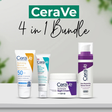 CeraVe 4 In 1 Skincare Bundle | Daily Routine Kit