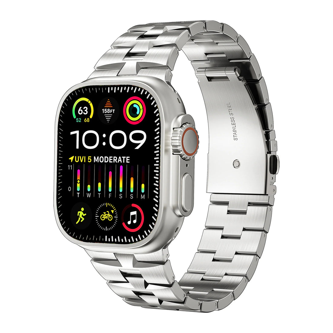 Ultra 7 IN 1 SmartWatch | 2.1" Full HD, Wireless Charging, Waterproof | Series 8