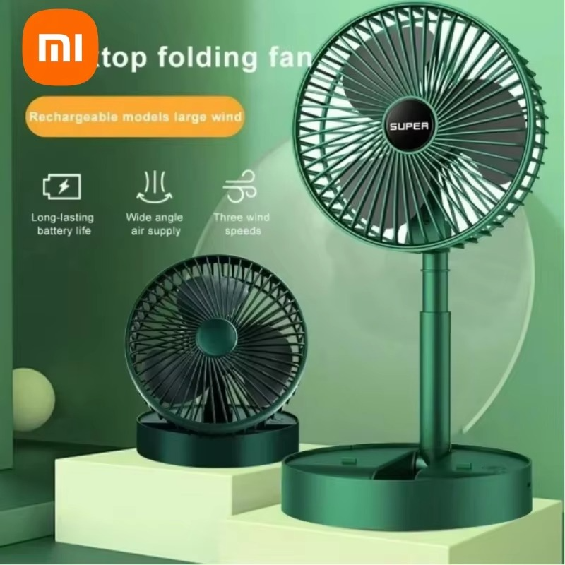 Top 1 Telescope Electric Fan | Rechargeable, Adjustable Height Cooling Fan for Home, Office & Outdoors