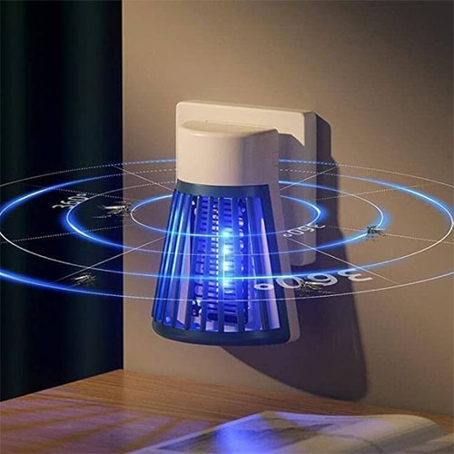 Portable USB Mosquito Killer Lamp | Electric Shock Bug Zapper