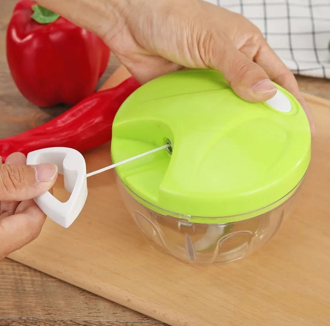 Multifunction Kitchen Food Chopper | Hand-Pull Turbo Cutter & Mincer Grinder